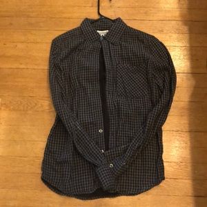 Plaid vintage button down